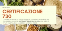 Certificazione pagamenti mensa scolastica per 730