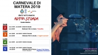 Carnevale 2019, Matera in festa con il programma di &ldquo;Arti in Strada&rdquo;