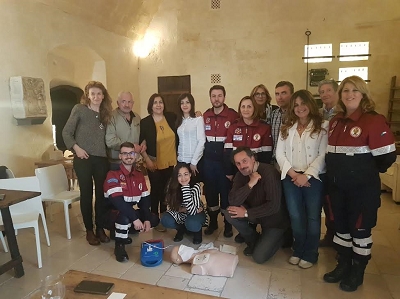 Assessore D'Antonio alla presentazione del progetto Cardium
