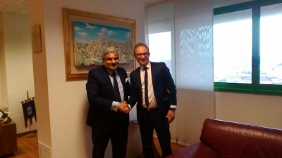 L'Ambasciatore indiano in Italia ospite al Comune