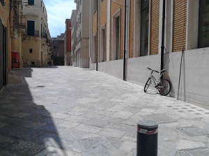 Conclusi i lavori in via delle Beccherie. Parla l'assessore Michele Casino